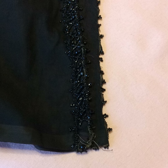 FINAL SALE PRICE Quality Beaded Scarf -  Approx. 54” x 21” - Picture 2 of 5